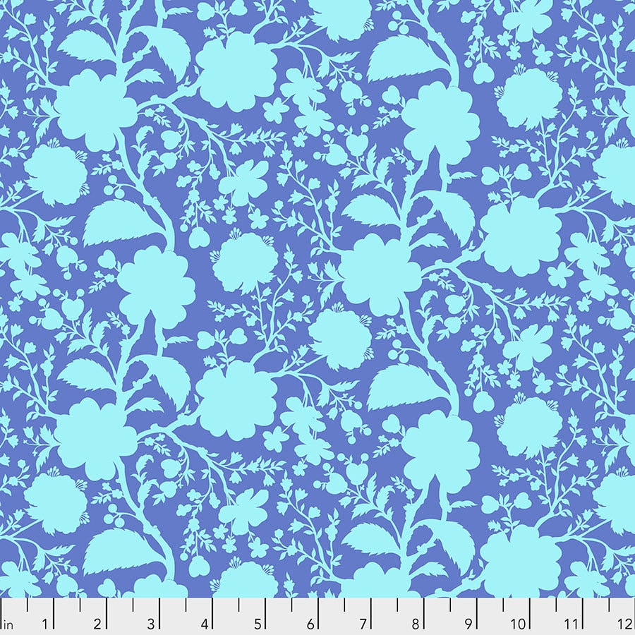 1/2 Yard - Tula's True Colors - Wildflower - Delphinium - Tula Pink - FreeSpirit - Fabric Yardage - PWTP149.DELPHINIUM