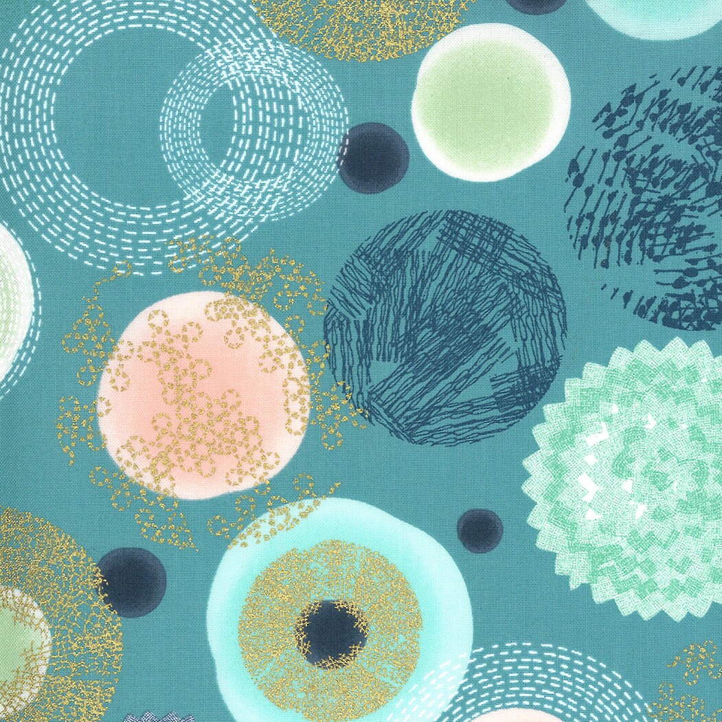 SALE!! Dance in Paris Metallic - Zen Chic - Moda - 40 Strips - Honey Bun - 1740HBM