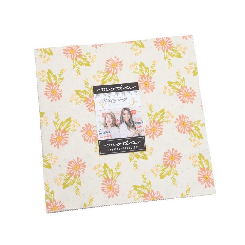 SALE!! Happy Days - Sherri & Chelsi - Moda - 42 Pieces - Layer Cake - 37600LC