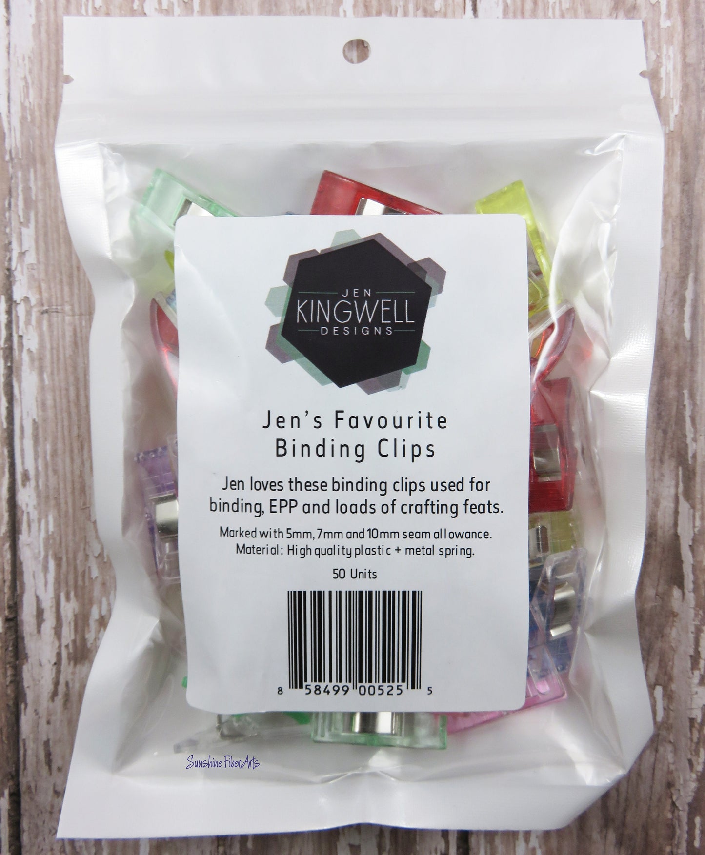 Jen's Favourite Binding Clips - Jen Kingwell - Small - 50ct - JKD 5255