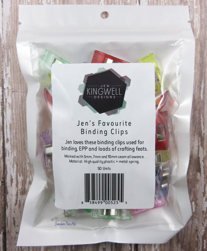 Jen's Favourite Binding Clips - Jen Kingwell - Small - 50ct - JKD 5255