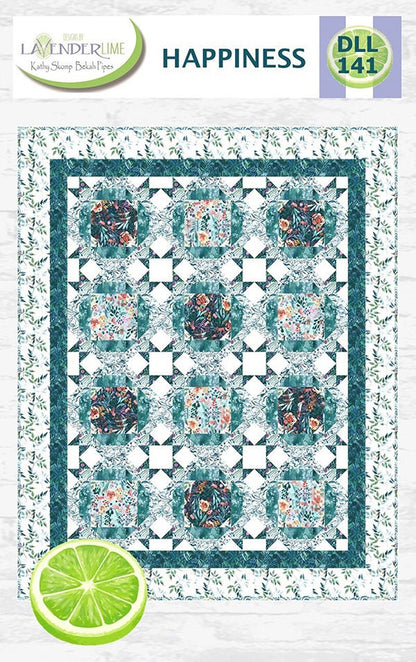 SALE!! Happiness Quilt Pattern - Moda - Designs By Lavender Lime - Sunshine Soul - DLL 141