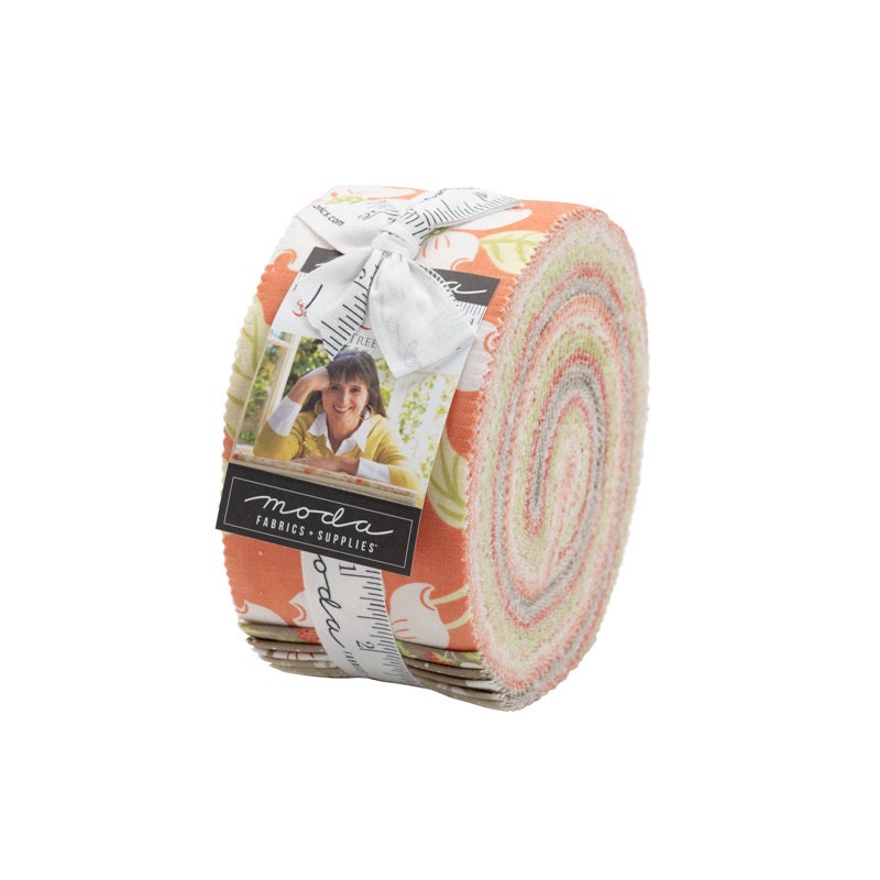 SALE!! Strawberries Rhubarb - Fig Tree & Co - Moda - 40 Strips - Jelly Roll - 20400JR