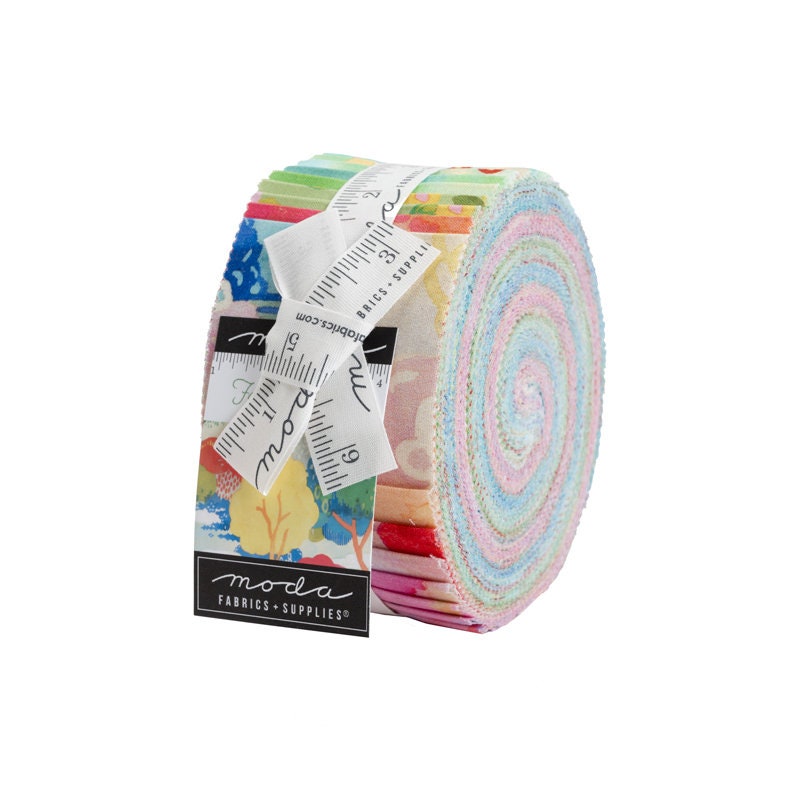 SALE!! Fanciful Forest - Momo - Moda - 40 Pieces - Jelly Roll - 33570JR