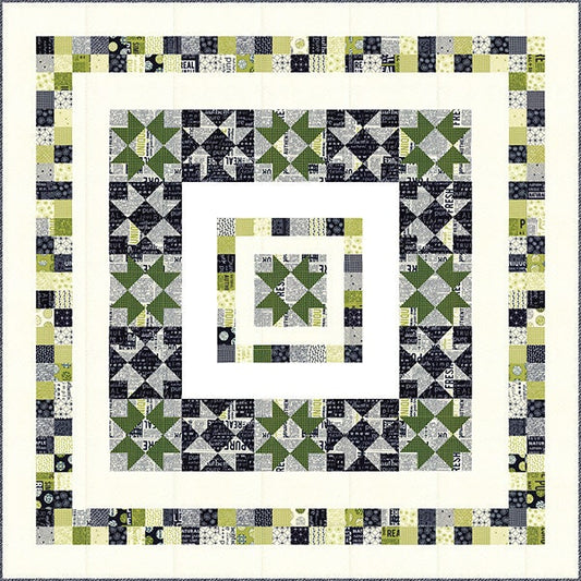 SALE!! Authentic Star Quilt Pattern - Sweetwater - Authentic Etc. - Moda - SW P252