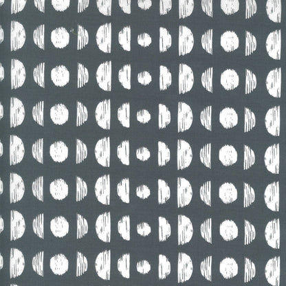 SALE!! 1/2 Yard - Illustrations - Graphite - Alli K Design - Moda - Fabric Yardage - 11504 14
