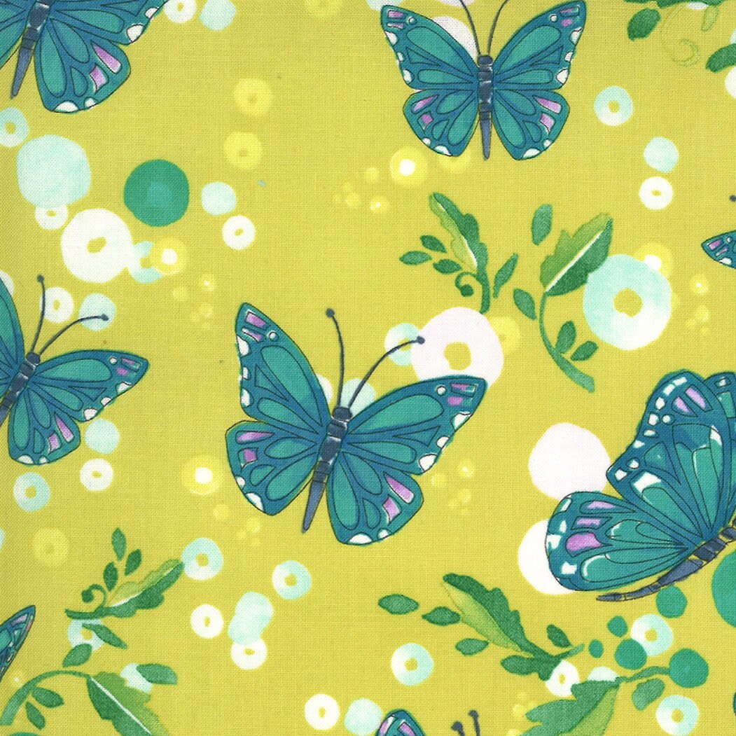 SALE!! 1/2 Yard - Cottage Bleu - Sunlit -  Robin Pickens - Moda - Fabric Yardage - 48691 12