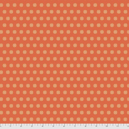 SALE!! 1/2 Yard - Mod Cloth - Dab - Fire - Sew Kind of Wonderful - FreeSpirit - Fabric Yardage - PWSK005.FIRE