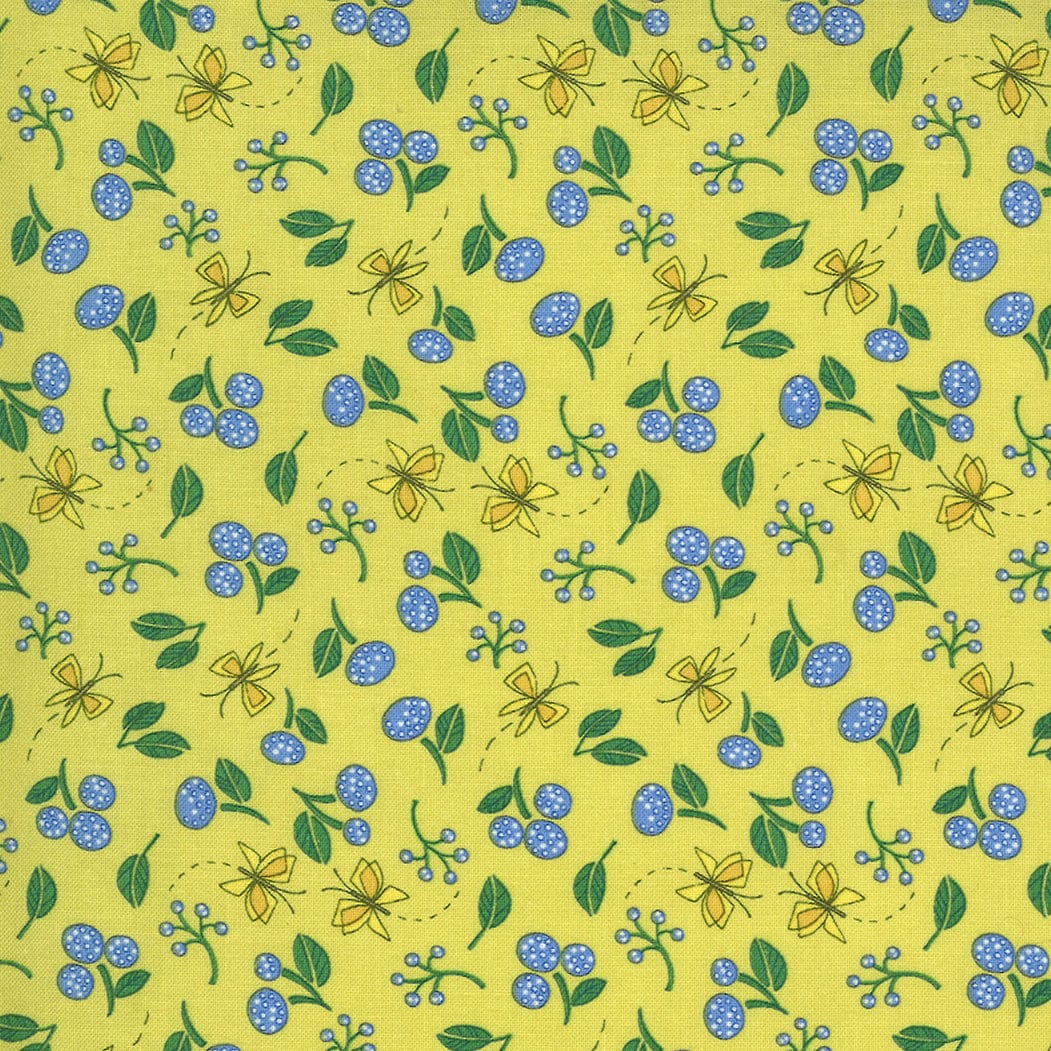 SALE!! 1/2 Yard - Cottage Bleu - Sunlit -  Robin Pickens - Moda - Fabric Yardage - 48693 12
