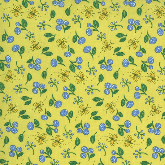 SALE!! 1/2 Yard - Cottage Bleu - Sunlit -  Robin Pickens - Moda - Fabric Yardage - 48693 12