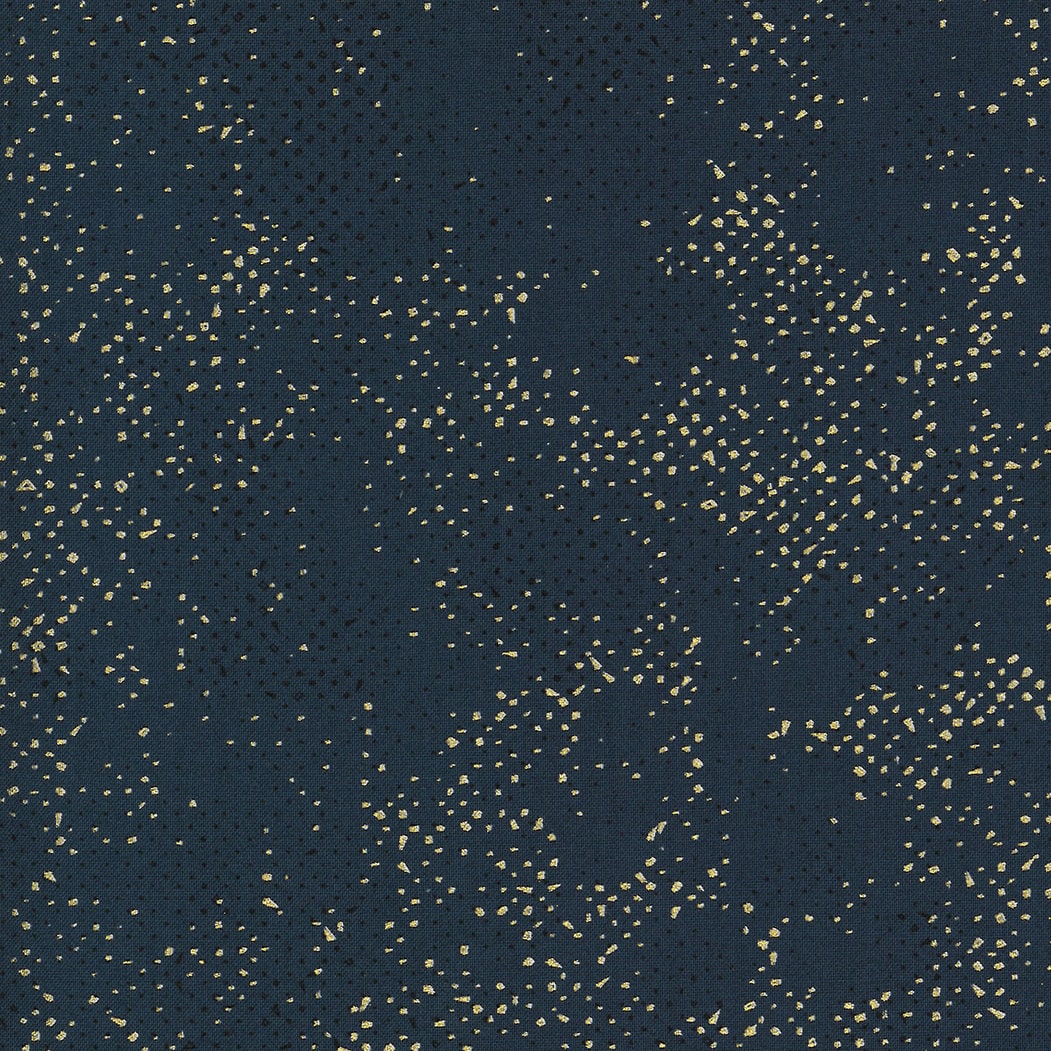 1/2 Yard - Dance in Paris - Spotted - Navy - Zen Chic - Brigitte Heitland - Moda - Fabric Yardage - 1660 154M