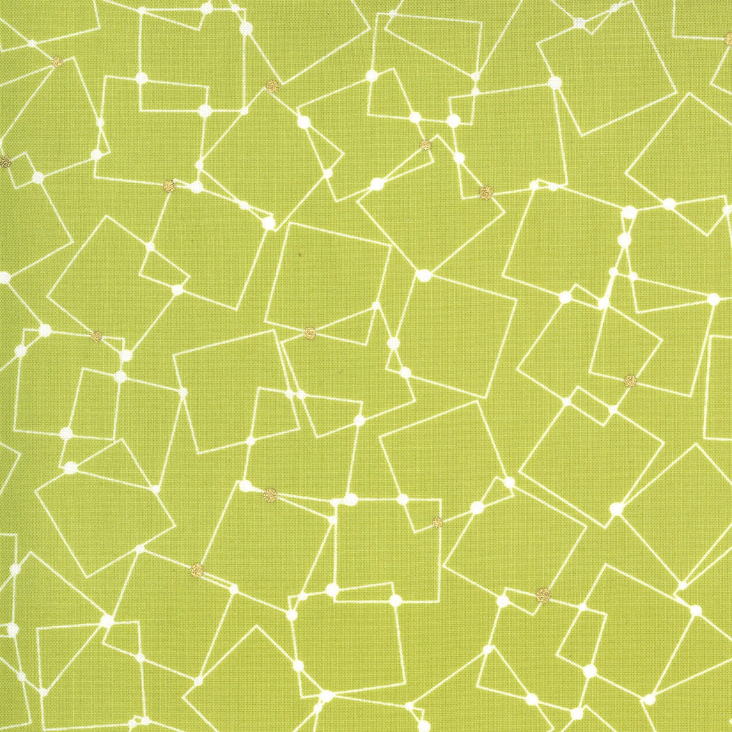 SALE!! 1/2 Yard - Dance in Paris - Chartreuse - Zen Chic - Brigitte Heitland - Moda - Fabric Yardage - 1744 13M
