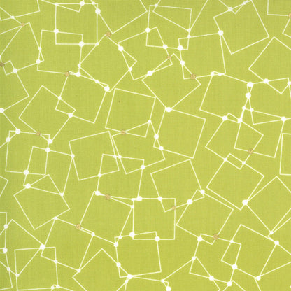 SALE!! 1/2 Yard - Dance in Paris - Chartreuse - Zen Chic - Brigitte Heitland - Moda - Fabric Yardage - 1744 13M