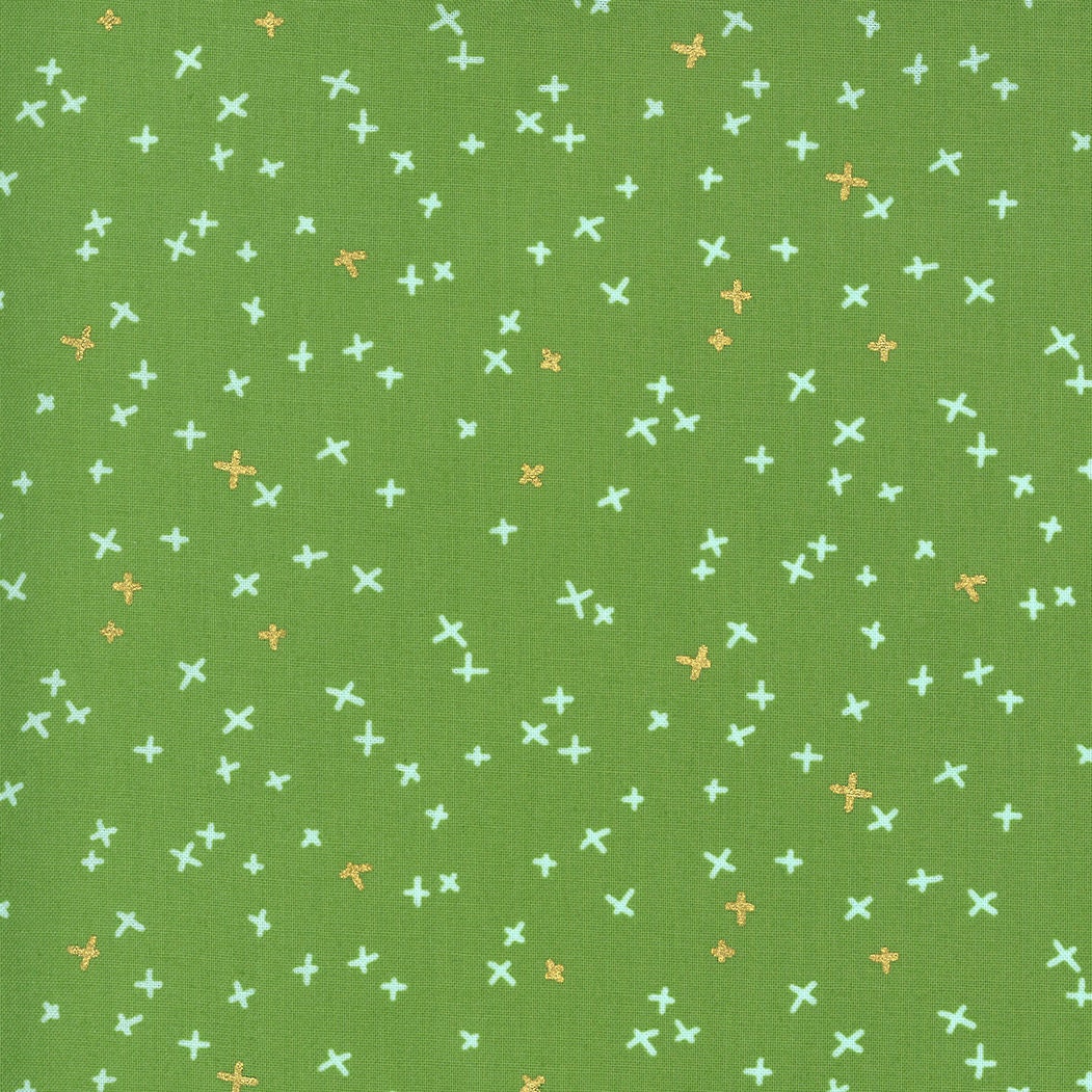 SALE!! 1/2 Yard - Dance in Paris - Grass - Zen Chic - Brigitte Heitland - Moda - Fabric Yardage - 1745 15M