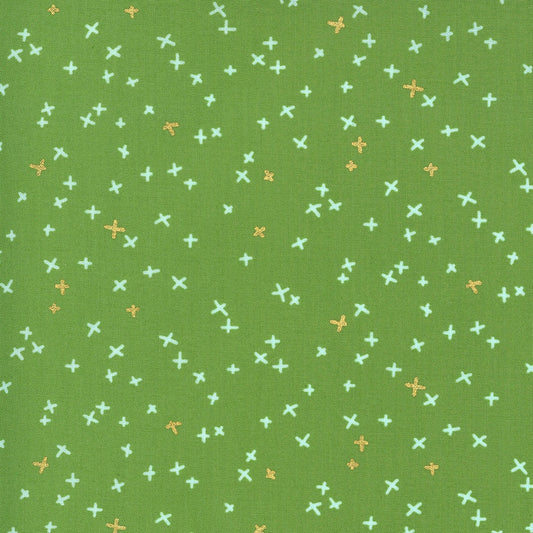 SALE!! 1/2 Yard - Dance in Paris - Grass - Zen Chic - Brigitte Heitland - Moda - Fabric Yardage - 1745 15M