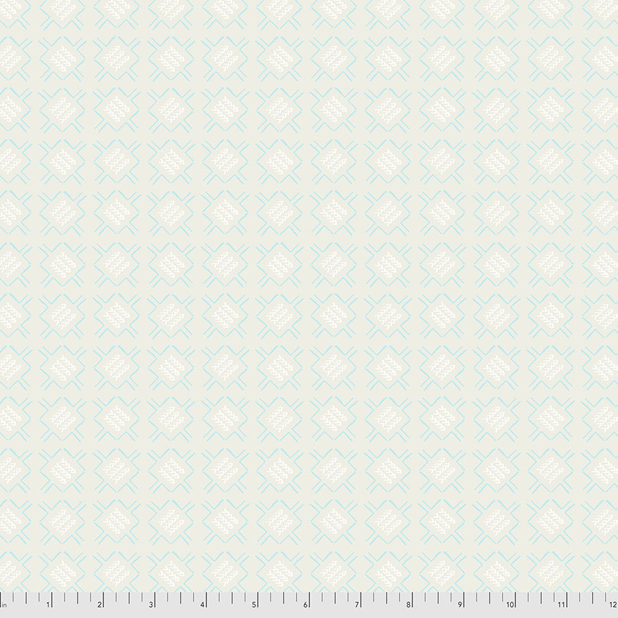 SALE!! 1/2 Yard - Mod Cloth - Iceberg - Wind - Sew Kind of Wonderful - FreeSpirit - Fabric Yardage - PWSK013.WIND