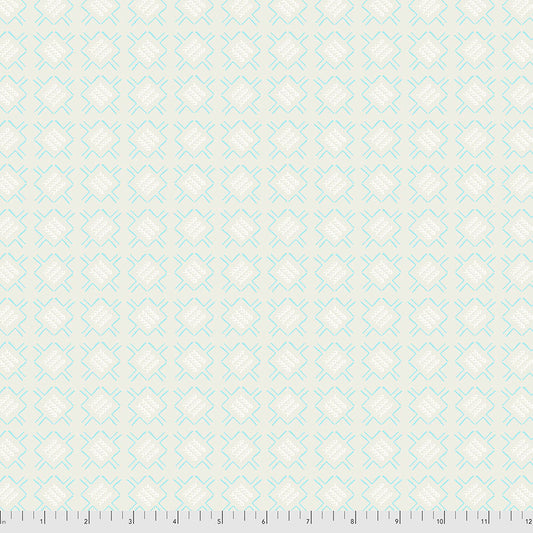 SALE!! 1/2 Yard - Mod Cloth - Iceberg - Wind - Sew Kind of Wonderful - FreeSpirit - Fabric Yardage - PWSK013.WIND