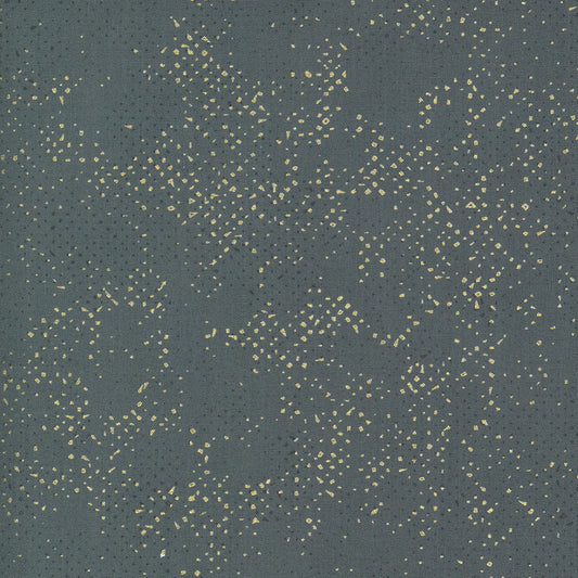 1/2 Yard - Dance in Paris - Spotted - Lead - Zen Chic - Brigitte Heitland - Moda - Fabric Yardage - 1660 158M