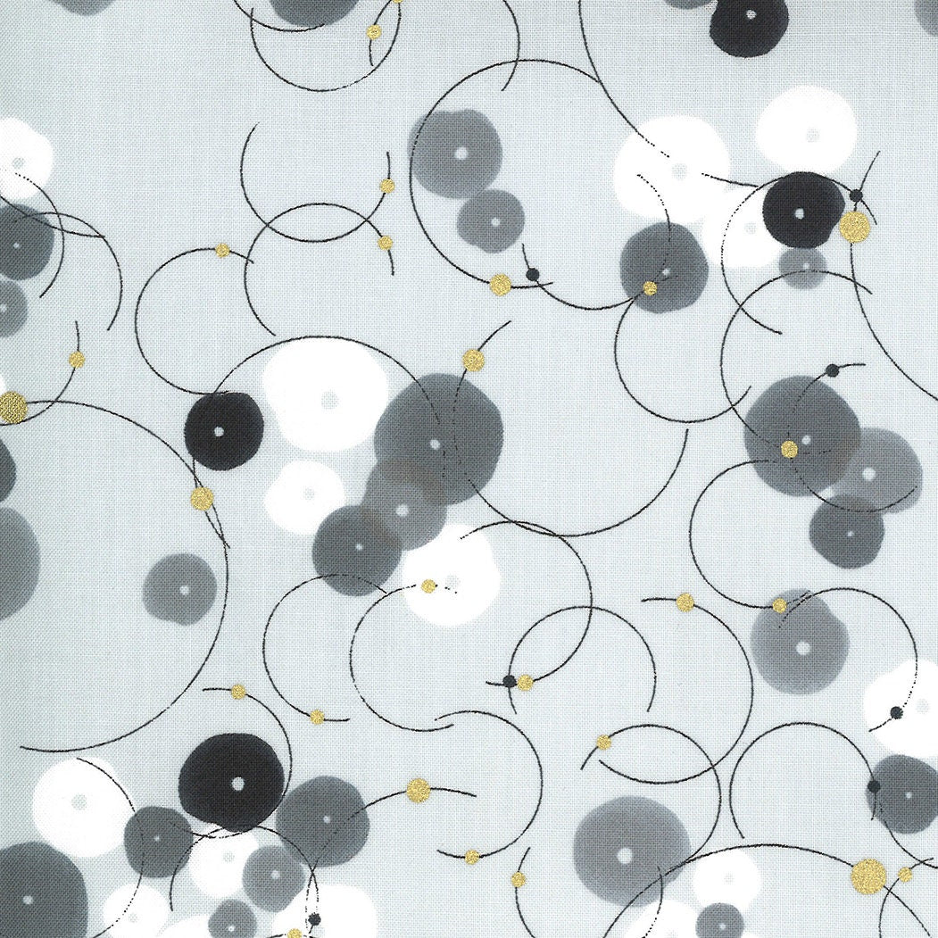 SALE!! 1/2 Yard - Dance in Paris - Zen Grey - Zen Chic - Brigitte Heitland - Moda - Fabric Yardage - 1741 19M