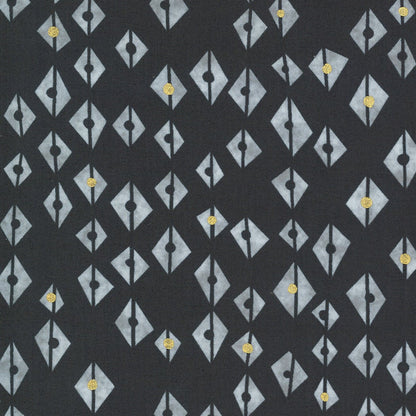 SALE!! 1/2 Yard - Dance in Paris - Charcoal - Zen Chic - Brigitte Heitland - Moda - Fabric Yardage - 1742 22M