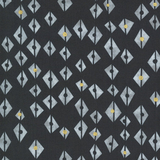 SALE!! 1/2 Yard - Dance in Paris - Charcoal - Zen Chic - Brigitte Heitland - Moda - Fabric Yardage - 1742 22M