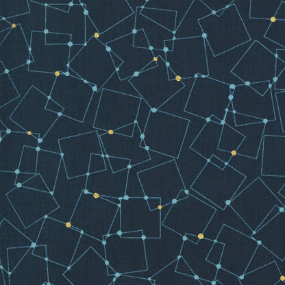 SALE!! 1/2 Yard - Dance in Paris - Navy - Zen Chic - Brigitte Heitland - Moda - Fabric Yardage - 1744 19M