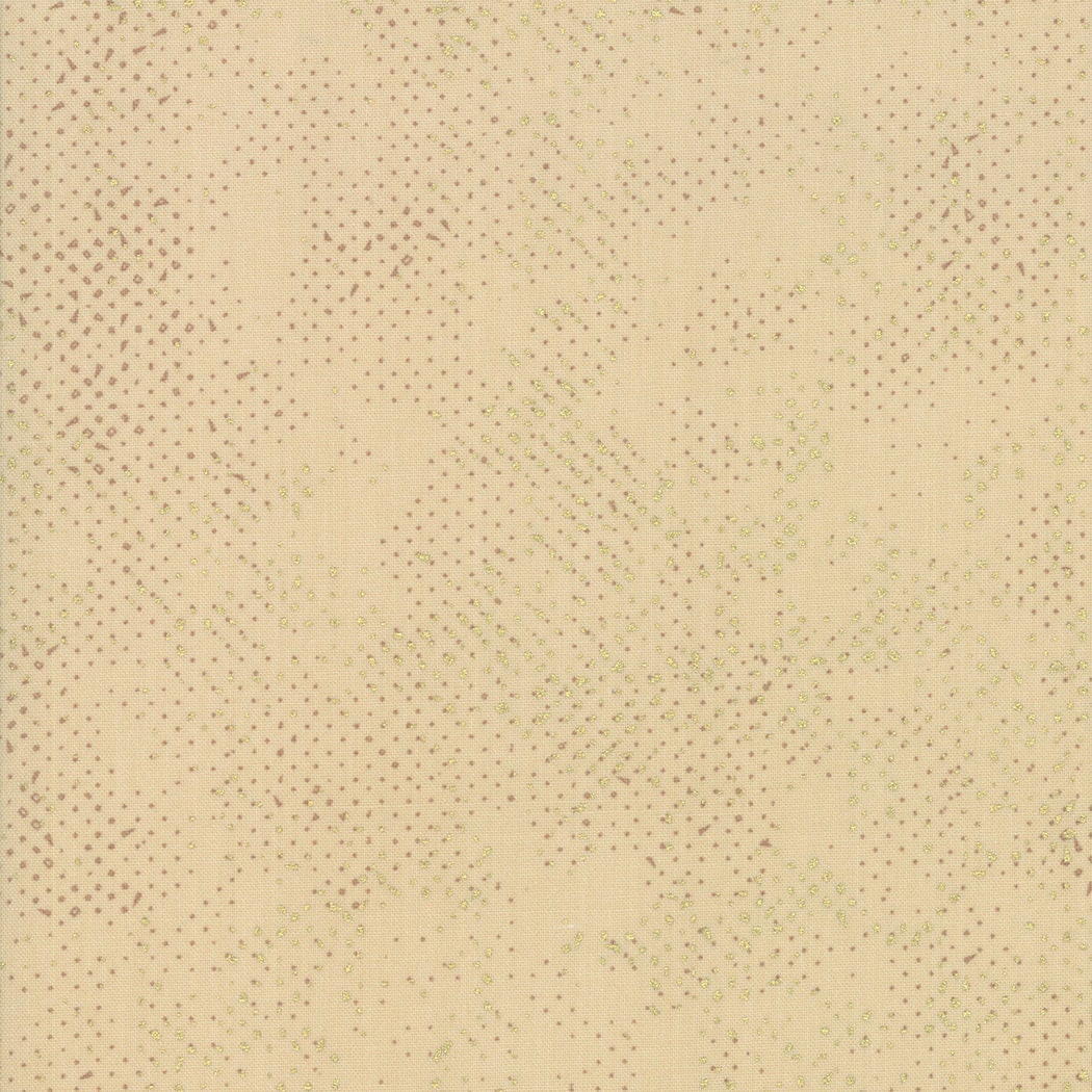 1/2 Yard - Spotted Metallic - Birch - Zen Chic - Brigitte Heitland - Moda - Fabric Yardage - 1660 129M