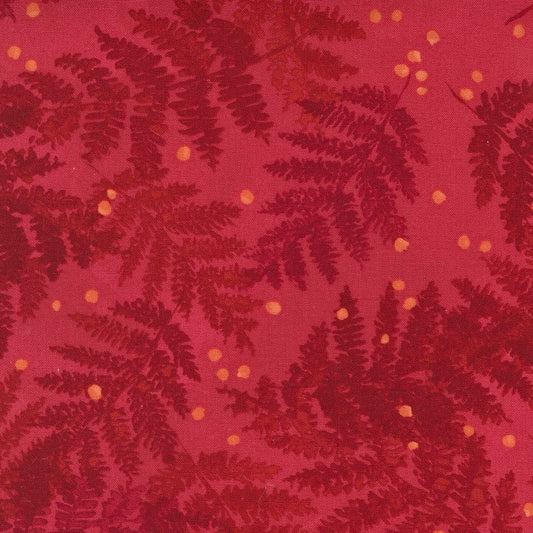 SALE!! 1/2 Yard - Carolina Lilies - Ruby - Robin Pickens - Moda - Fabric Yardage - 48702 12