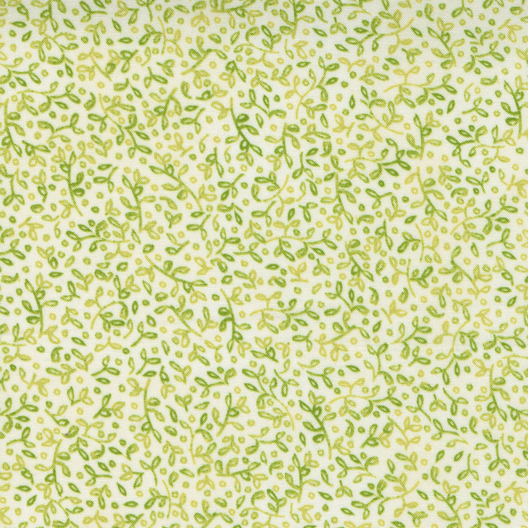 SALE!! 1/2 Yard - Carolina Lilies - Cream Grass - Robin Pickens - Moda - Fabric Yardage - 48704 11