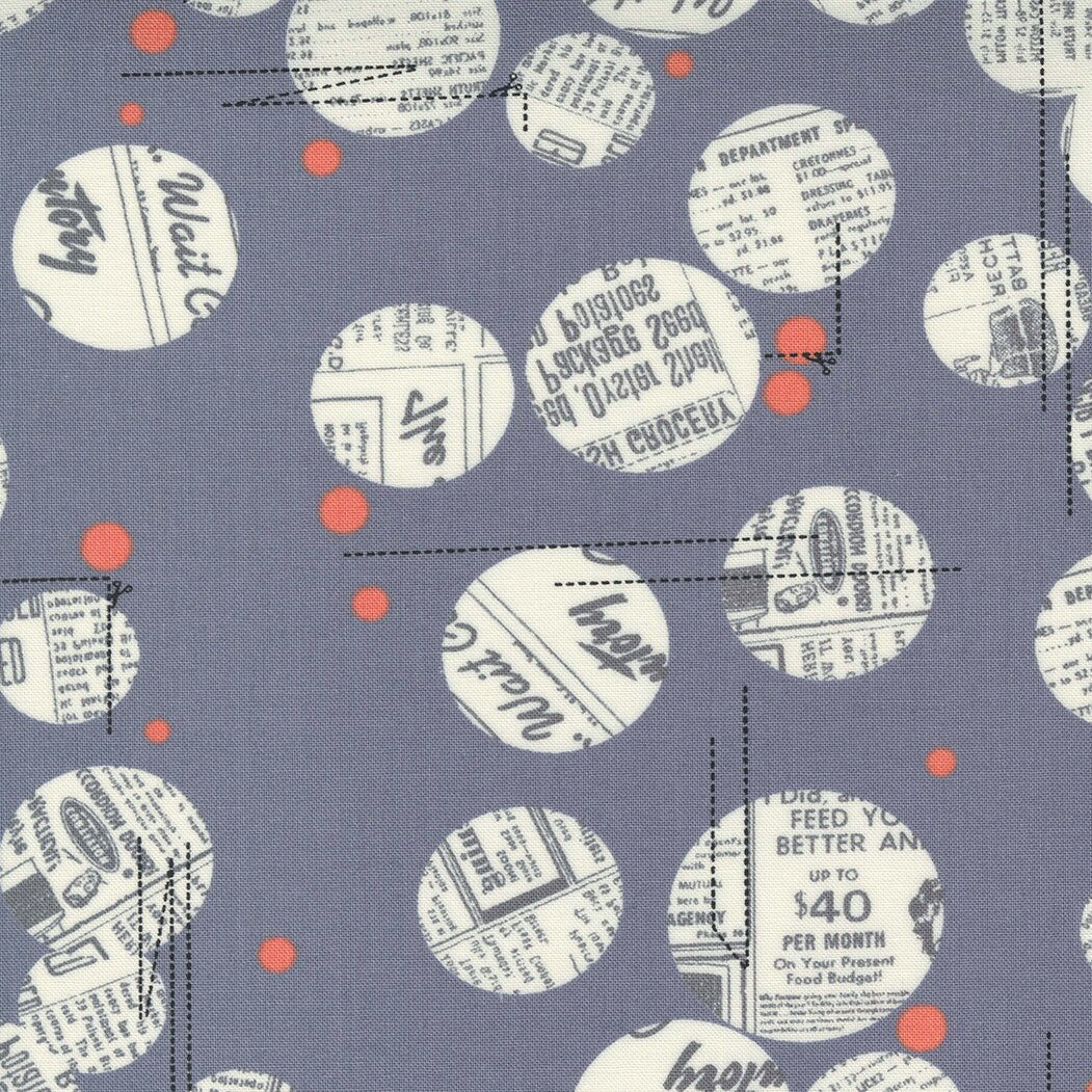 SALE!! 1/2 Yard - Celestial - Aluminum - Zen Chic - Moda - Fabric Yardage - 1762 32