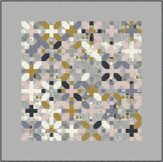 X & Plus Quilt Pattern - Zen Chic - Brigitte Heitland - Moda - XP3QP