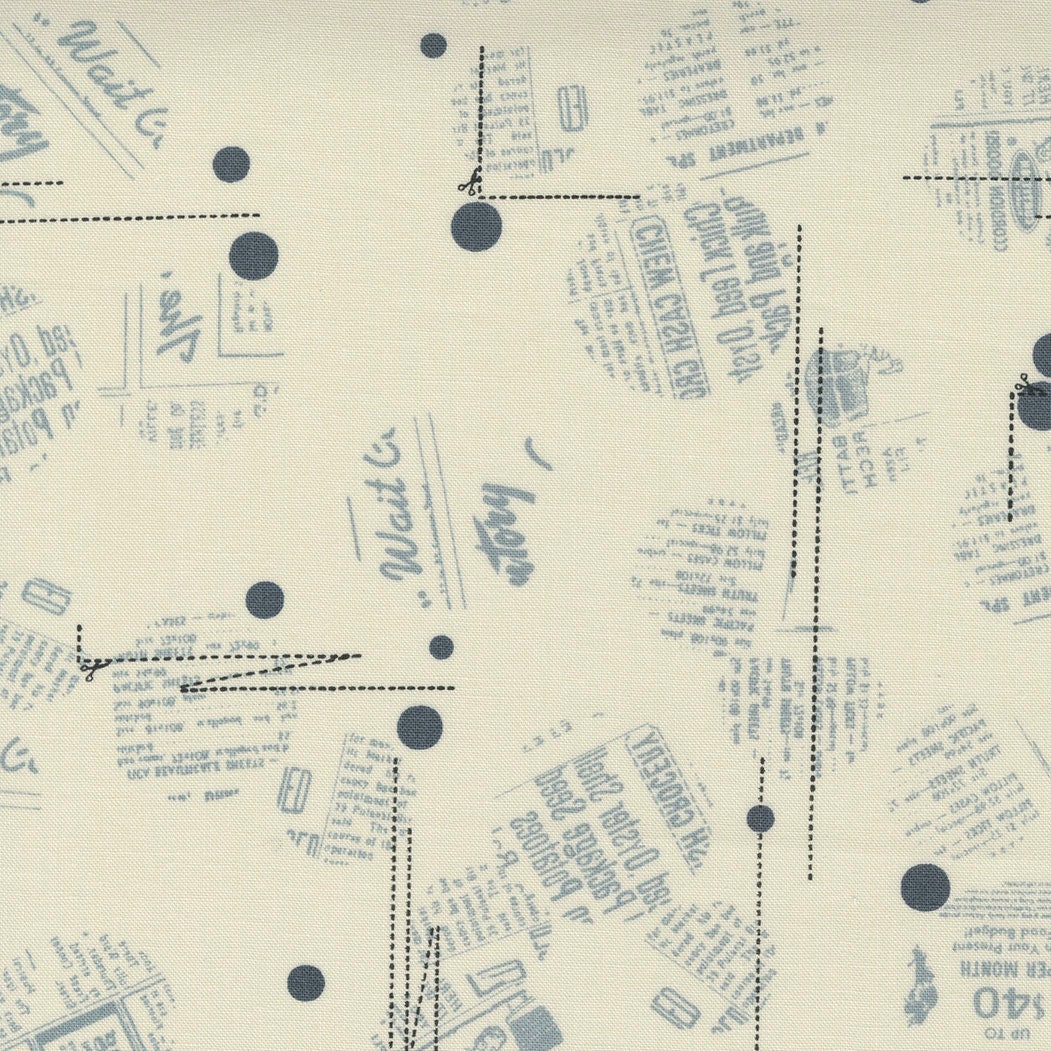 SALE!! 1/2 Yard - Modern Background Even More - Eggshell - Zen Chic - Brigitte Heitland - Moda - Fabric Yardage - 1762 12