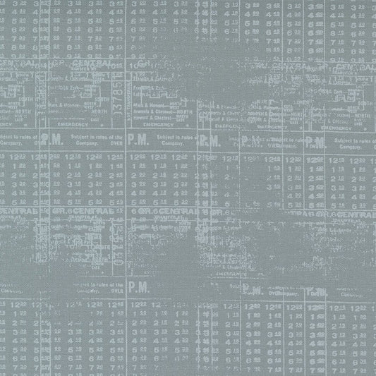 SALE!! 1/2 Yard - Modern Background Even More - Steel - Zen Chic - Brigitte Heitland - Moda - Fabric Yardage - 1763 23