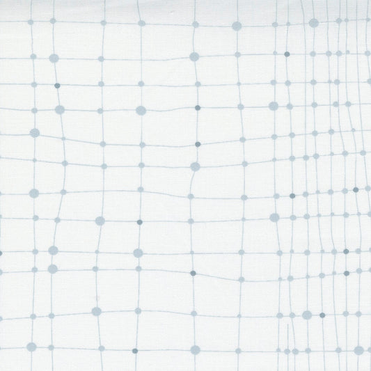 SALE!! 1/2 Yard - Modern Background Even More - White - Zen Chic - Brigitte Heitland - Moda - Fabric Yardage - 1766 11