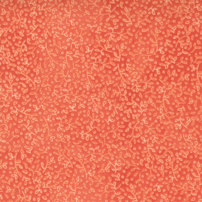 SALE!! 1/2 Yard - Carolina Lilies - Coral - Robin Pickens - Moda - Fabric Yardage - 48704 13
