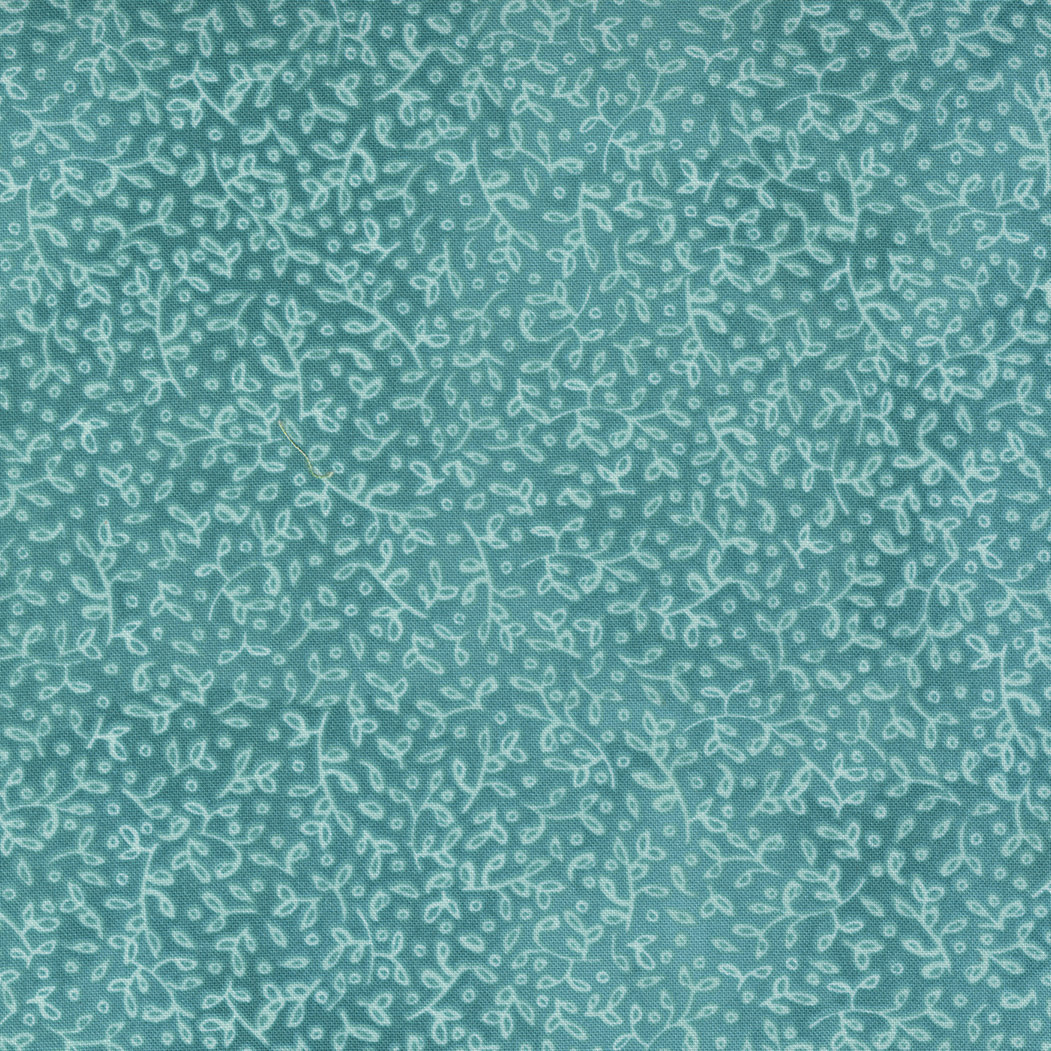 SALE!! 1/2 Yard - Carolina Lilies - Teal - Robin Pickens - Moda - Fabric Yardage - 48704 20