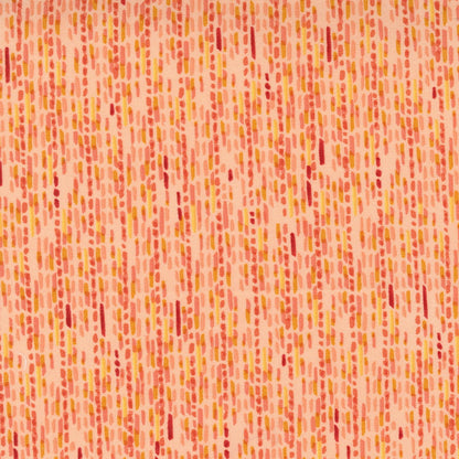 SALE!! 1/2 Yard - Carolina Lilies - Peach - Robin Pickens - Moda - Fabric Yardage - 48705 14