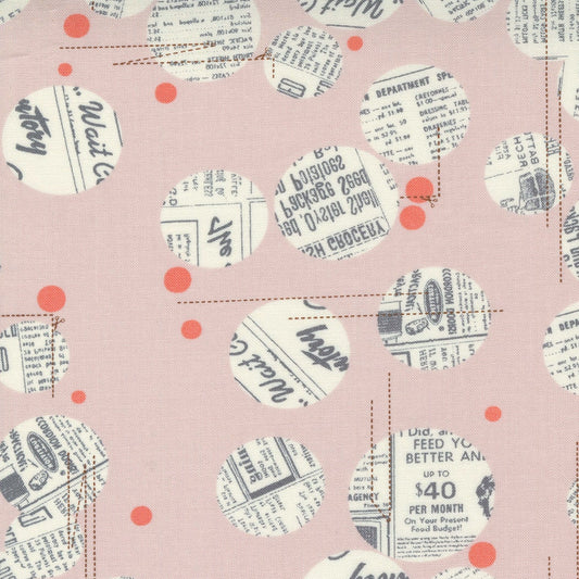 SALE!! 1/2 Yard - Celestial - Rose Quartz - Zen Chic - Moda - Fabric Yardage - 1762 23