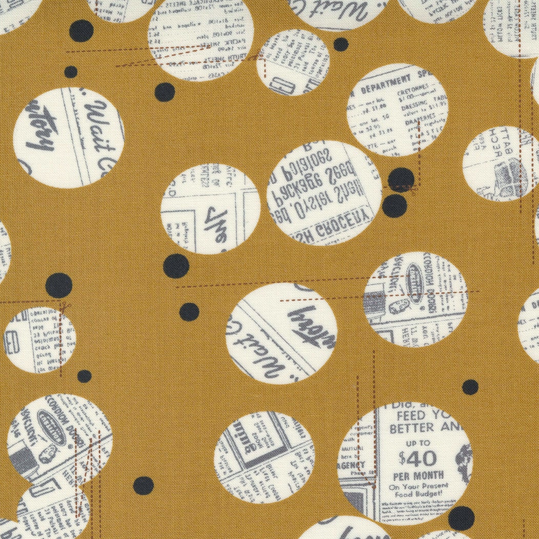 SALE!! 1/2 Yard - Celestial - Maize - Zen Chic - Moda - Fabric Yardage - 1762 26