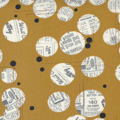 SALE!! 1/2 Yard - Celestial - Maize - Zen Chic - Moda - Fabric Yardage - 1762 26