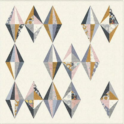 Jewels Quilt Pattern - Zen Chic - Brigitte Heitland - Moda - JEQP