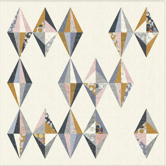 Jewels Quilt Pattern - Zen Chic - Brigitte Heitland - Moda - JEQP