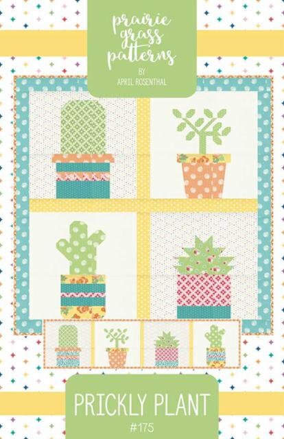 Prickly Plant Quilt Pattern - Prairie Grass Patterns - April Rosenthal - PGP 174