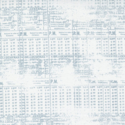 SALE!! 1/2 Yard - Modern Background Even More - White - Zen Chic - Brigitte Heitland - Moda - Fabric Yardage - 1763 12