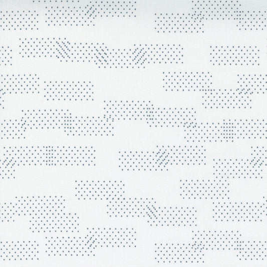 SALE!! 1/2 Yard - Modern Background Even More - White - Zen Chic - Brigitte Heitland - Moda - Fabric Yardage - 1765 13