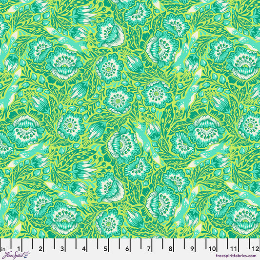 1/2 Yard - Tiny Beasts - Out Foxed - Glow - Tula Pink - FreeSpirit - Fabric Yardage - PWTP184.GLOW