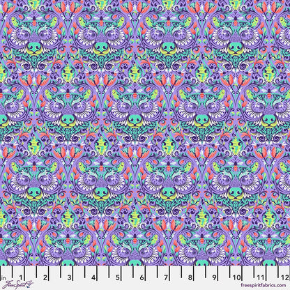 1/2 Yard - Tiny Beasts - Bear With Me- Glimmer- Tula Pink - FreeSpirit - Fabric Yardage - PWTP180.GLIMMER