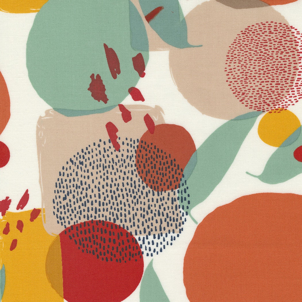 1/2 Yard - Frisky - Citrus Garden Creamy - Zen Chic - Moda - Fabric Yardage - 1770 11