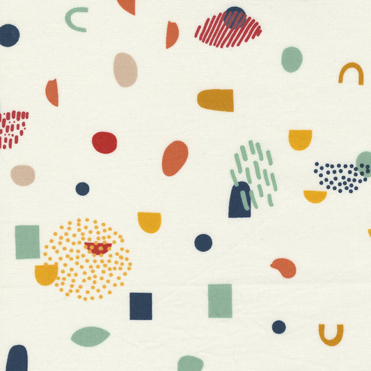 1/2 Yard - Frisky - Catch Me Creamy - Zen Chic - Moda - Fabric Yardage - 1771 11