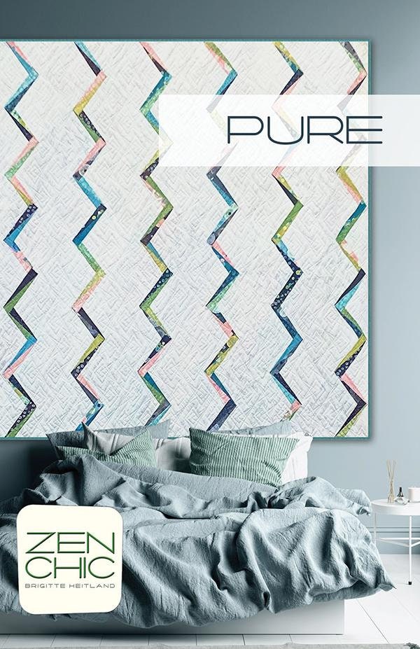Pure Quilt Pattern - Zen Chic - Brigitte Heitland - Moda - ZC PUQP